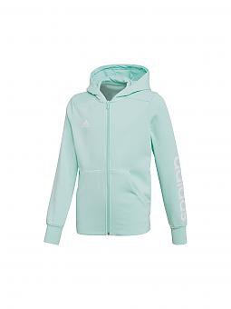 ADIDAS Mädchen Kapuzenjacke Essentials 3 Streifen türkis | 110 ADIDAS Mädchen Kapuzenjacke Essentials 3 Streifen rot | 110